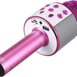 WS-858 Wireless with Speaker (Bluetooth Speaker) WS-858 Wireless Handheld speaker (Black) WIRELESS-22