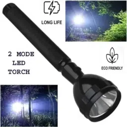 SUPER Bright High Power LED Torch Flashlight 8 hrs Torch Emergency Light-image-10