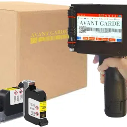 Avant Garde AG8855127-98 Handheld Thermal Inkjet Printer with Yellow Premium Solvent Ink Cartridge.-19