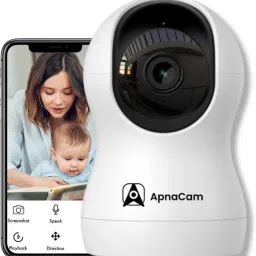 ApnaCam 4MP Camera 2K High Resolution AI Human Detection PTZ 360° Smart Home Security Camera-11