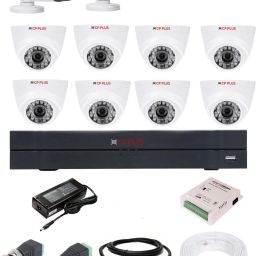 CP PLUS 16 Channal HD DVR, 2.4MP 2 BULLET, 8 DOME CAMERA ,Full combo set Security Camera-image-84