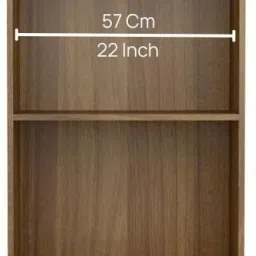 neudot Hugo Engineered Wood Open Book Shelf image 3