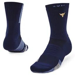 UNDER ARMOUR UA Project Rock ArmourDry Playmaker Unisex Patterned Calf Length Socks-picture-9