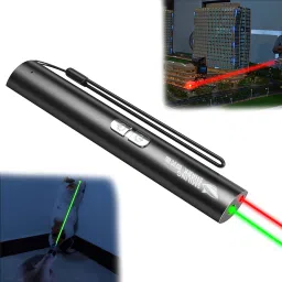 TAUDI 2 in 1 Laser Torch Powerful Green and Red Pointer Pen High Power Super Bright-37