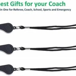 Coach whistle high Sound pack of 3 Pealess Whistle-image-22