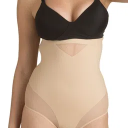 Swee Shapewear Women Beige Solid Seamless Cotton Shapewear-image-74