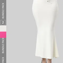 TWIN BIRDS Pack Of 2 Mid-Rise Saree Shapewear-image-73