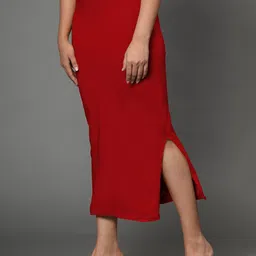 Jaanvi Mermaid-Fit Stretchable Saree Shapewear with Side Slit-image-64