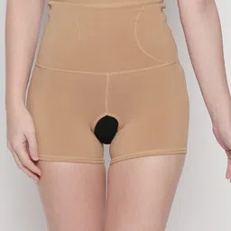 RedRose Women Beige-Colored Solid Tummy and Thigh Shaper-image-63