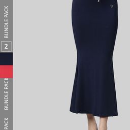 TWIN BIRDS Pack Of 2 Mid-Rise Saree Shapewear-image-76