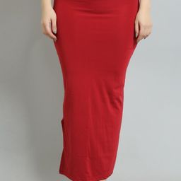 Hill Islands Side Slit Saree Shapewear-picture-31