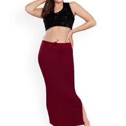 Rani Saahiba Slim Fishcut Cotton Saree Shapewear-picture-13