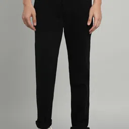 integriti Men Slim Mid Rise Black Jeans-picture-13