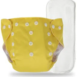 1 Microfiber Bamboo Inserts Pads & 1 Baby Reusable Cloth Diapers Adjustable-32