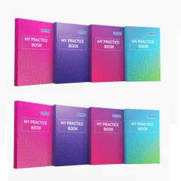 Unruled Long Notebook Practice Book Semi Rough Notebook (Sets Of 4) Regular Notebook Unruled 288 Pages-image-33