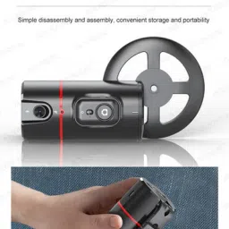EVAAENTERPRISES 2Axis P02 Stabilizer Gimbal (Auto Follow Mode) 2 Axis Gimbal for Mobile, Camera image 4