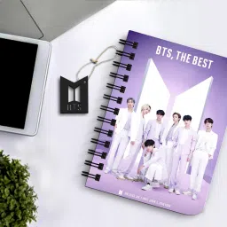 di-kraft BTS Boys Printed Diary for Home and office use A5 Diary Unruled 160 Pages image 4