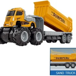 Metal Die Cast Dumper Truck Transport Toy Big Size Friction Powered Toy for Kids-22
