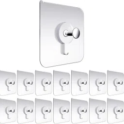 Seamless Self-Adhesive Holder Hook, Photo Frame Hooks, Nail-Free Wall Hangers Hook 15-image-12
