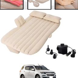 Multifunctional Universal Beige Car Infatable Bed Mettress With Air Pump-275 Multiuse Inflatable Beige Bed For Travel/outdoor Camping/Car/Home-275 Car Inflatable Bed-image-93