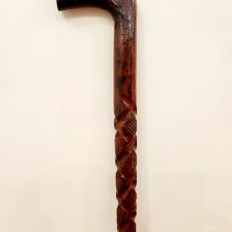 Brown Color Fancy Design Natural Wood Walking Stick Size 36 (Pack of 1) Walking Stick-image-30