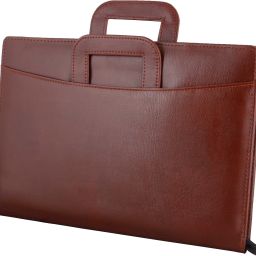 Premium Leatherette Adjustable Handle Document Bag-image-70