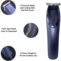 Urbanware Rechargeable Beard Shaving Hair Cutting Trimmer 60 min Runtime 4 Length Settings Shaver For Men-47