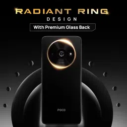 Mobtek Back Camera Lens Glass Protector for Poco C61 image 2