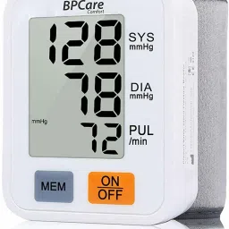STANDARD Wrist Digital Blood Pressure Monitoring Machine - (Digital measuring device meter easy to operate automatic machine at home)* Bp Monitor image 4