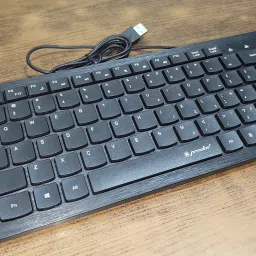 PRODOT 217 Mini Wired USB Laptop-size Multi-device Keyboard Compatible with Desktop, Laptop, Mac-14