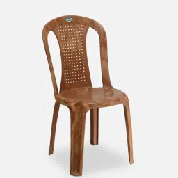 nilkamal CHR4002 Plastic Chair in Pear Wood Finish, Set of 2-picture-9
