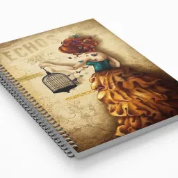 di-kraft Wiro binding diary A5 Diary Unruled 160 Pages image 2