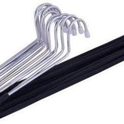 Steel Saree Pack of 12 Hangers ForSaree-image-64