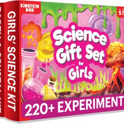 Science Gift Set for Girls Ages 6 -14 Years|2-in-1 Learning Set |-14