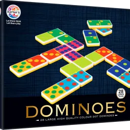 Dominoes (1918) Color Dot Domino's Game-25
