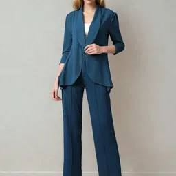 kotty Top Pant Co-ords Set with Blazer-picture-7