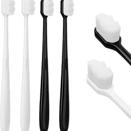Ultra Soft Toothbrushes with Storage Tubes for Sensitive Teeth Gums Pack of 6 Ultra Soft Toothbrush-23