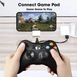 WiredCom Lightning to USB Camera Adapter for Phone, 2 in 1 USB OTG Reader Adapter Lan Adapter image 3