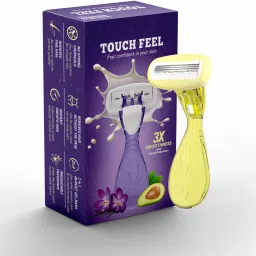 Travel Razors for Women 3-Blade Travel Essentials RazorCase for Shaving (Yellow), Women-18