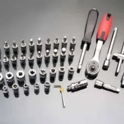 sms enterprise High Quality Pro 46pcs Socket set Ratchet size 1/4-inch Combination Screwdriver Set image 3