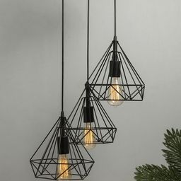 Homesake Black Self Design Contemporary Smart Cluster Light-image-15