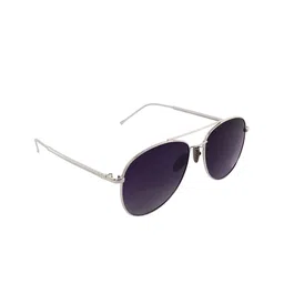 GIORDANO Unisex Grey Lens & Silver-Toned Aviator Sunglasses with Polarised Lens-17