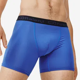 kalenji Men's breathable microfibre boxers - Blue-picture-34