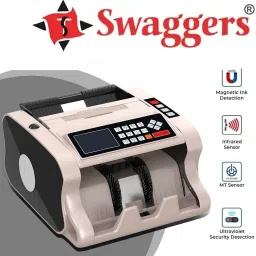 SWAGGERS Advanced Mix Value Currency Counting Machine with MG, UV, IR Fake Detection Note Counting Machine image 3