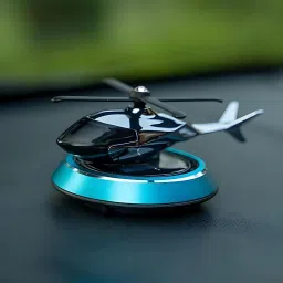 ® Helicopter Solar Energy Rotating Aromatherapy Aviation Al Alloy Blue Dream Diffuser-16