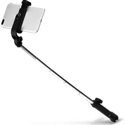 WHISTLE9 Selfie Stick with Remote Shutter 360 Rotate Extendable Handheld Foldable Mini Tripod Stand Foldable, selfie stick, tripod, bluetooth shutter for Smartphones Professional Remote Control Selfie Stick Monopod 3 Axis Gimbal for Mobile image 5