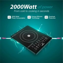growsmart 2000 W Induction Cooktop Touch Panel image 4