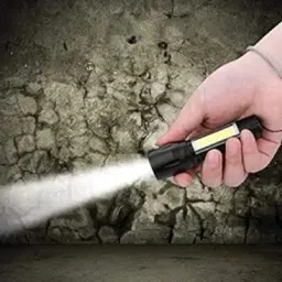 zeno volt A102 M212 ZOOMABLE METAL LED TORCH)5 Modes Flashlight, Super Bright 12 W 3 hrs Torch Emergency Light image 5