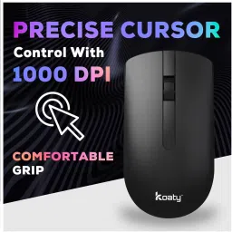 Koaty Core Wireless Mouse WM115 Wireless Optical Mouse image 2