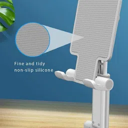 Speeqo FOLDING Mobile Stand Holder - [2020 Updated] Angle & Height Adjustable Mobile Holder image 3